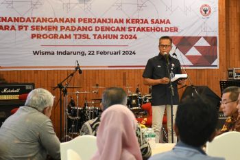 Laksanakan program TJSL 2024, Semen Padang gandeng sejumlah pihak