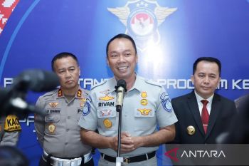 Samsat nasional adakan kick off implementasi tentang lalu lintas dan angkutan jalan