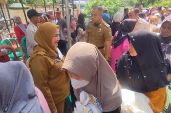 Pemkot Bandarlampung salurkan bantuan beras dari Badan Pangan Nasional
