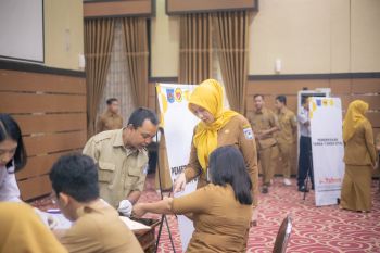 Agar fisik prima, RSUD Mataram gelar pemeriksaan kesehatan gratis bagi ASN