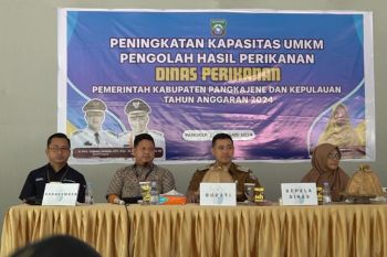 Pemkab Pangkep gelar peningkatan kapasitas UMKM pengolah perikanan