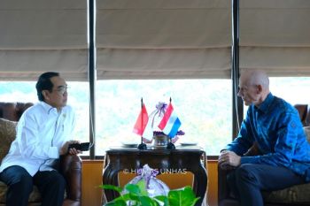 Rektor Unhas dan Dubes Belanda bahas perluasan kemitraan bidang pendidikan