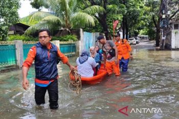 Lima ruas jalan di DKI Jakarta banjir