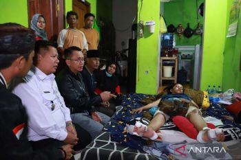 Pj. Bupati Bekasi kunjungi sekaligus santuni korban rampas motor Underpass Cibitung