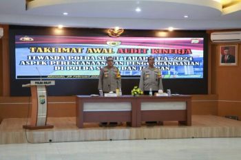 Wakapolda Sulut harap tim audit beri masukan guna  peningkatan kinerja