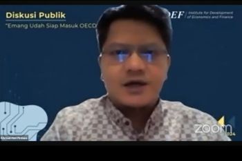 Indef: Indonesia perlu perbaiki struktur ekspor agar tak rugi di OECD