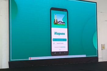 Disarpustaka launching aplikasi i-Kapuas