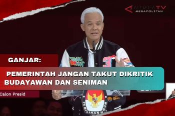 Ganjar: Pemerintah jangan takut dikritik budayawan dan seniman