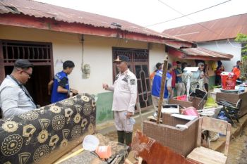 663 rumah terdampak banjir dan longsor di Kendari