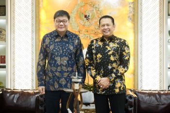 Ketua MPR RI terima dan ajak Dubes Singapura berinvestasi di IKN