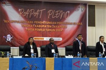 KPU Jayapura: Pleno rekapitulasi suara diawali PPD Sentani Barat