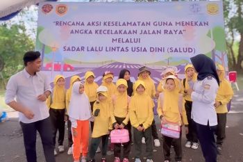 BPTD Kepri sosialisasikan keselamatan berlalu lintas pada anak TK hingga SD