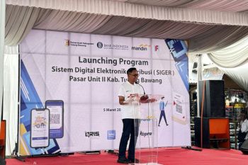 Tulangbawang pelopor pembayaran digital retribusi pasar