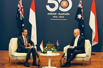 Jokowi sampaikan empat upaya perkuat kerja sama RI-Australia