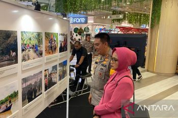 Kapolda Riau hadiri pameran foto cooling system Pemilu 2024