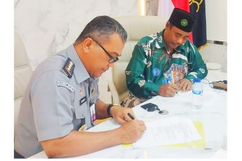 Kemenkumham-Muhammadiyah Sulsel teken MoU pembinaan keagamaan