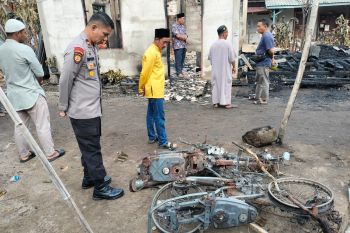 Kebakaran di Desa Sepahat Bengkalis, satu orang tewas