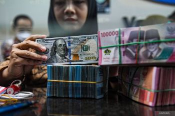 Nilai tukar rupiah Rabu pagi naik menjadi Rp15.759 per dolar AS