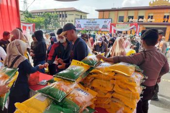 Bantu penuhi kebutuhan masyarakat, Polda Lampung gelar gerakan pangan murah