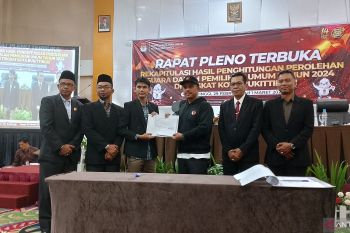 KPU Bukittinggi ungkap 74 persen warga tentukan hak pilihnya di Pemilu 2024