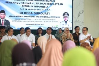 Menko PMK sebut angka kemiskinan Banyuwangi lebih rendah dari nasional