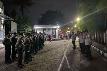 Polda Banten lakukan pengamanan pleno rekapitulasi pemilu tingkat provinsi
