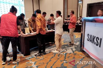 KPU mengumumkan hasil rekapitulasi suara 85 caleg terpilih DPRD Sulsel
