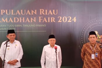 Wapres sebut Kepri jadi pionir pengembangan ekosistem rantai nilai halal