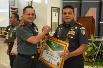 Korem 132/Tadulako raih peringkat pertama Kotama dengan WTRB sangat baik