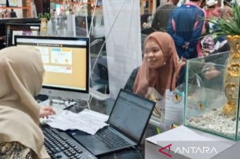 BPJS Kesehatan membuka loket pelayaan  di mal pelayanan publik Palembang