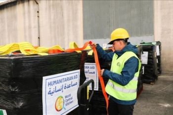 Kapal bantuan kemanusiaan mulai  turunkan bantuan untuk Gaza utara