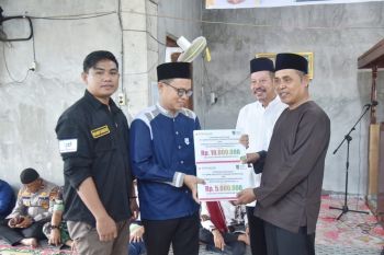 BRK Syariah Tembilahan Safari Ramadhan bersama pemkab setempat