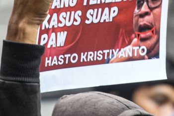 Seorang mahasiswa diperiksa KPK soal pencarian buronan korupsi Harun Masiku