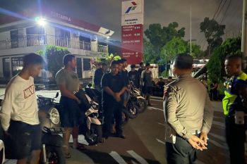 120 motor terindikasi balap liar dan berknalpot brong diamankan hingga lebaran