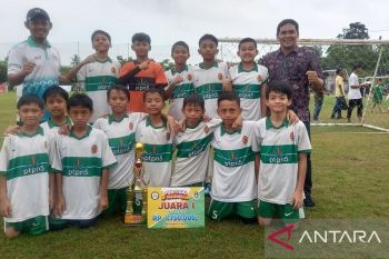 Fokus regenerasi, SSB belia Regional 3 PTPN IV sukses juarai turnamen perdana 2024