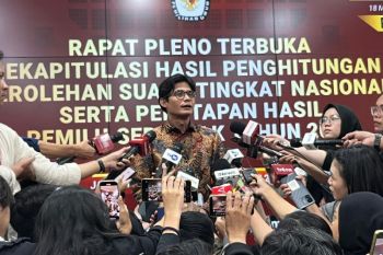 KPU nilai unjuk rasa menjelang penetapan pemilu hal biasa