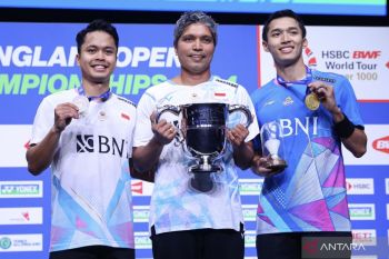 PABSI ikut bangga pada tiga atlet PBSI yang juarai All England 2024