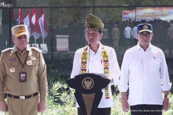 Presiden Jokowi resmikan Bandara Singkawang Kalbar