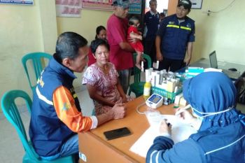 Puskris  kirim obat-obatan untuk pengungsi banjir Demak