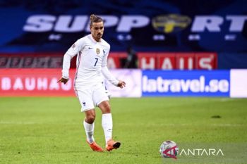 Griezmann sebut melawan Austria penting untuk tentukan nasib Prancis