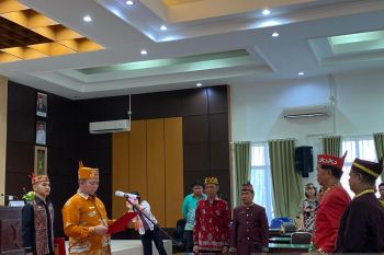 Bupati Katingan lantik Damang Kepala Adat
