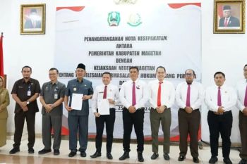 Pemkab Magetan gandeng Kejaksaan tangani masalah hukum