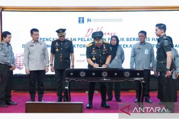 Ditjen KI mencanangkan pelayanan publik berbasis HAM