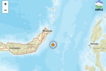BMKG: Gempa di  Ratahan-Sulut akibat subduksi lempeng Laut Maluku