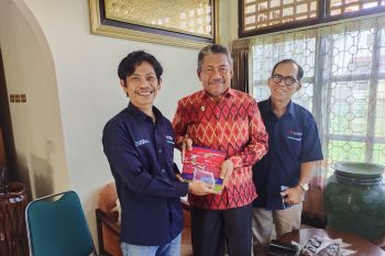 LKBN ANTARA Biro Sultra silahturahmi dengan Pemkab Muna