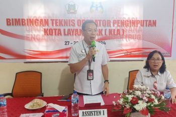 30 Operator Penginputan Kota Layak Anak ikut bimtek