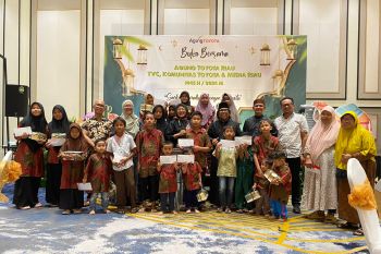 Berbagi berkah Ramadhan, Agung Toyota Riau santuni 20 anak yatim