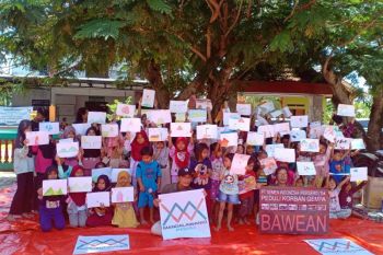 Anak korban gempa Bawean, Jatim, peroleh penanganan psikososial