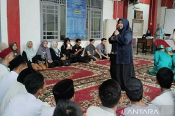 Kemenkumham Sumsel hibur anak binaan LPKA hadirkan orang tua saat buka