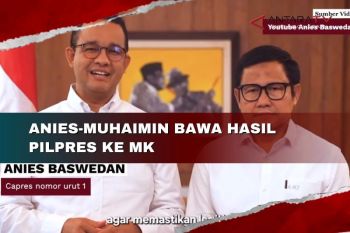 Anies-Muhaimin bawa hasil Pilpres ke MK